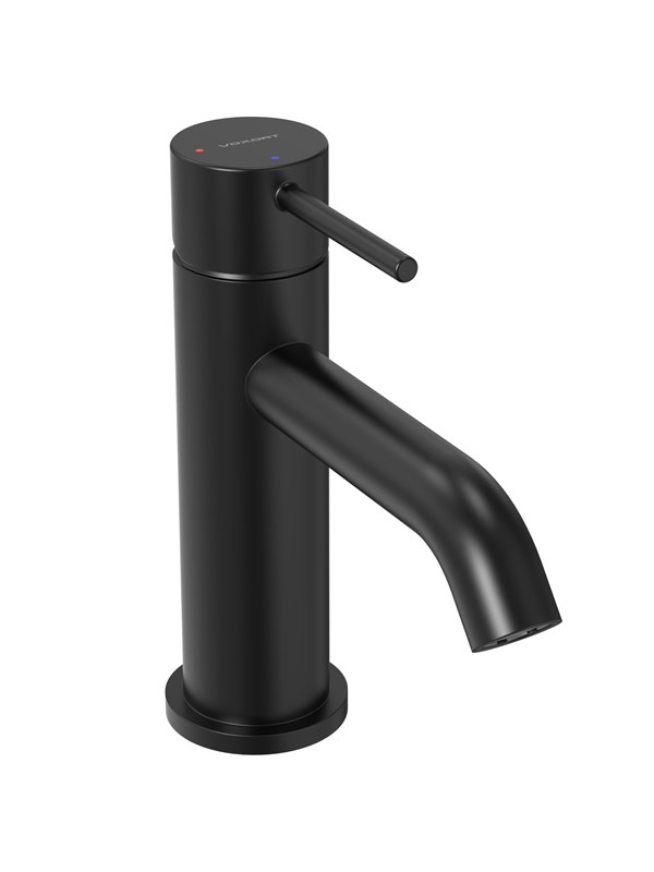 Miješalica za umivaonik Voxort Maya Black, Cool Start