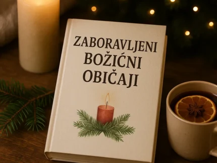 🎄 ZABORAVLJENI BOŽIĆNI OBIČAJI  ✨ Knjiga o mirisu djetinjstva, toplini ognjišta i tišini koja je govorila više od riječi.