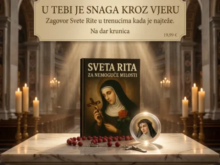 🌹 SVETA RITA – ZA NEMOGUĆE MILOSTI + KRUNICA SV. RITA NA DAR