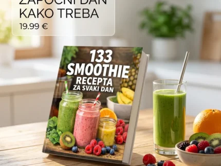 133 SMOOTHIE RECEPTA ZA SVAKI DAN 🥤👉 Jednostavni napitci za energiju i zdravlje