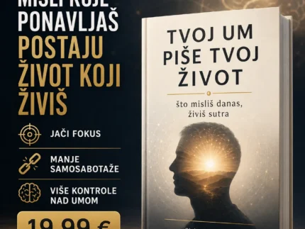 👉TVOJ UM PIŠE TVOJ ŽIVOT- što misliš danas, živiš sutra