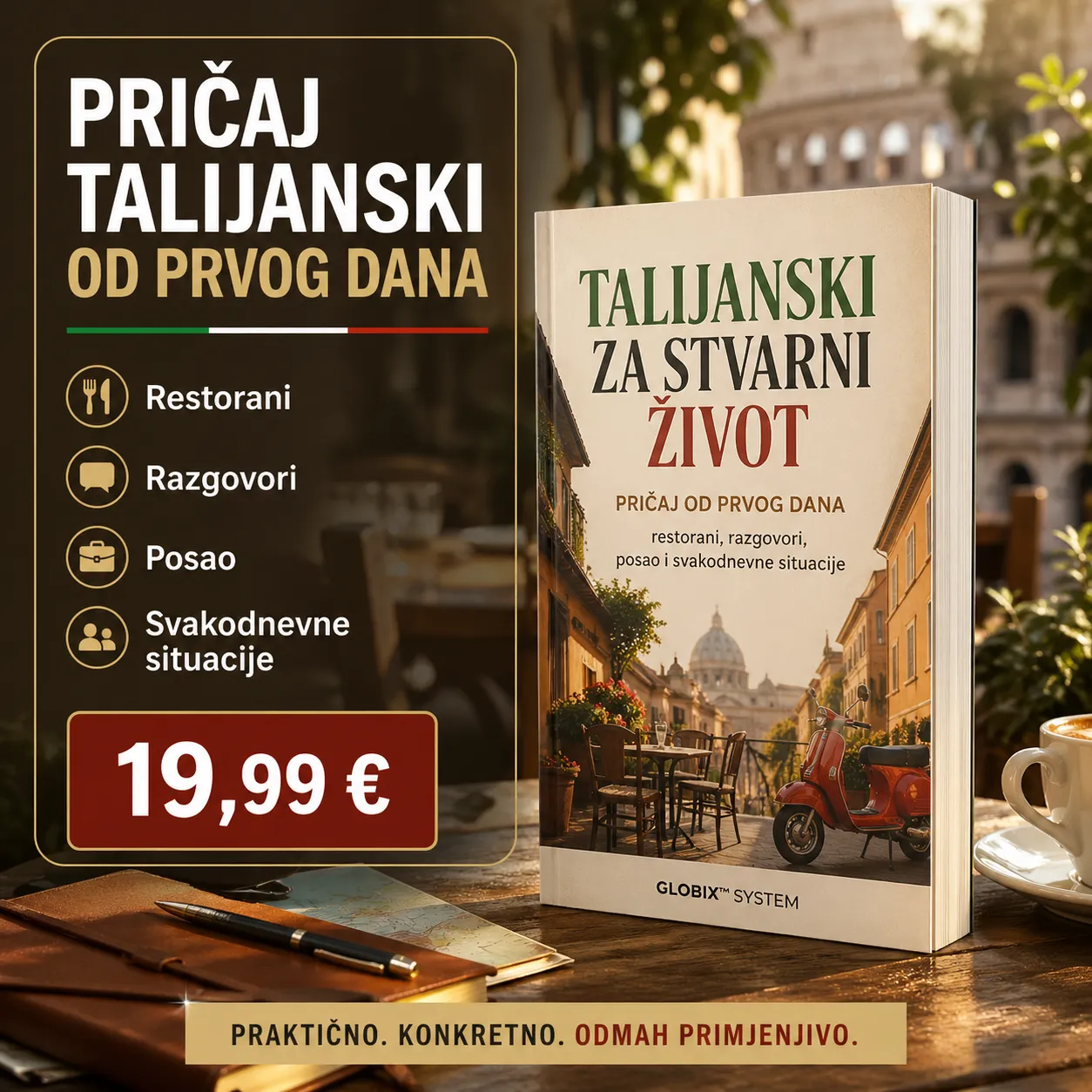 TALIJANSKI ZA STVARNI ŽIVOT