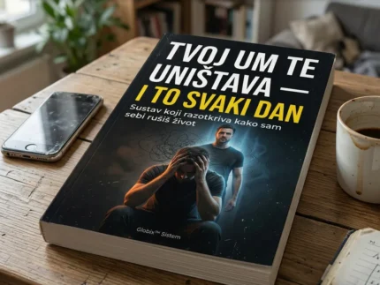 🔥 TVOJ UM TE UNIŠTAVA — I TO SVAKI DAN 📖 Sustav koji razotkriva kako sam sebi rušiš život
