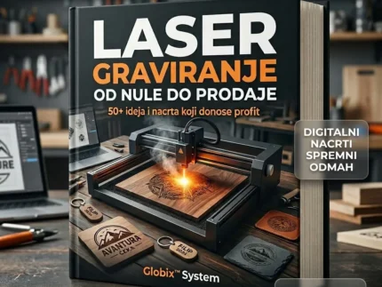 🔥 LASER GRAVIRANJE OD NULE DO PRODAJE 50+ IDEJA I NACRTA KOJI DONOSE PROFIT