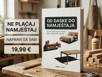 🔥 OD DASKE DO NAMJEŠTAJA 👉Točne mjere, planovi i koraci koje možeš pratiti odmah