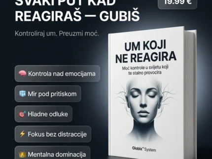 🧠 UM KOJI NE REAGIRA 👉Moć kontrole u svijetu koji te stalno provocira