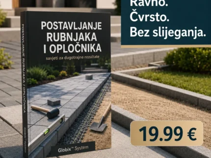 POSTAVLJANJE RUBNJAKA I OPLOČNIKA 👉Savjeti za dugotrajne rezultate