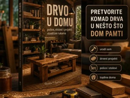🪚 DRVO U DOMU 👉 Police, stolovi i projekti vlastitim rukama
