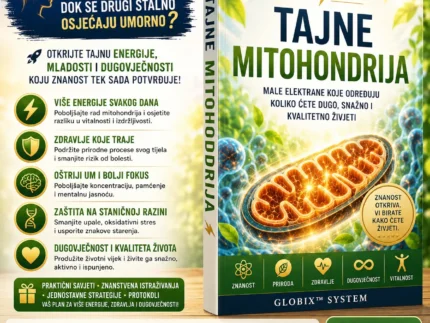 ⚡ TAJNE MITOHONDRIJA 👉 Male elektrane koje određuju koliko ćete dugo, snažno i kvalitetno živjeti