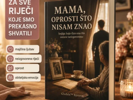 🤍 MAMA, OPROSTI ŠTO NISAM ZNAO 👉 Knjiga koja dira ono što ostane neizgovoreno