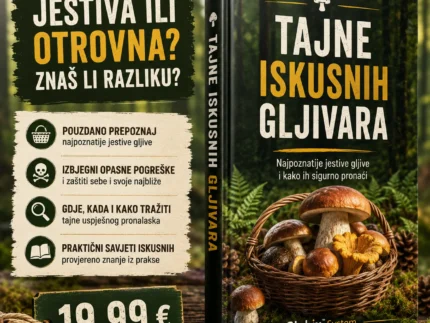 🌲 TAJNE ISKUSNIH GLJIVARA👉 Najpoznatije jestive gljive i kako ih sigurno pronaći