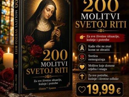 🥇 200 MOLITVI SVETOJ RITI👉 Za sve životne situacije, kušnje i potrebe
