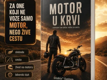 MOTOR U KRVI 👉 Slobodan kao vjetar. Rođen za cestu.