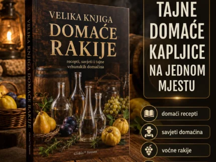 🍐 VELIKA KNJIGA DOMAĆE RAKIJE 👉 Recepti, savjeti i tajne vrhunskih domaćina