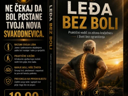 🥇 LEĐA BEZ BOLI ✅Praktični vodič za zdravu kralježnicu i život bez ograničenja