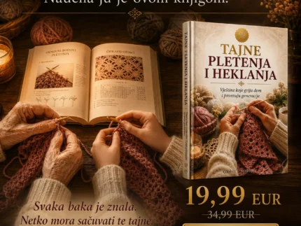 🥇 TAJNE PLETENJA I HEKLANJA 👉Vještine koje griju dom i povezuju generacije