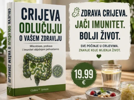 🦠 CRIJEVA ODLUČUJU O VAŠEM ZDRAVLJU 👉 Mikrobiom, probava i imunitet objašnjeni jednostavno
