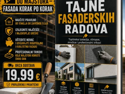 🥇 TAJNE FASADERSKIH RADOVA👉 Toplinska izolacija, stiropor, mrežica i profesionalni trikovi