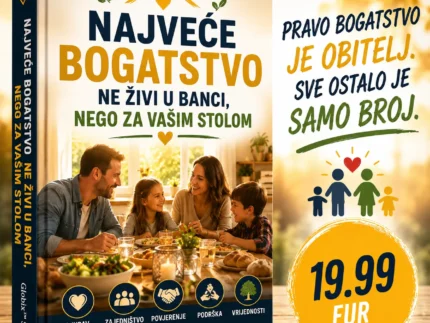 ❤️🏡 NAJVEĆE BOGATSTVO NE ŽIVI U BANCI, NEGO ZA VAŠIM STOLOM 👨‍👩‍👧‍👦 Kako izgraditi sretnu, povezanu i snažnu obitelj