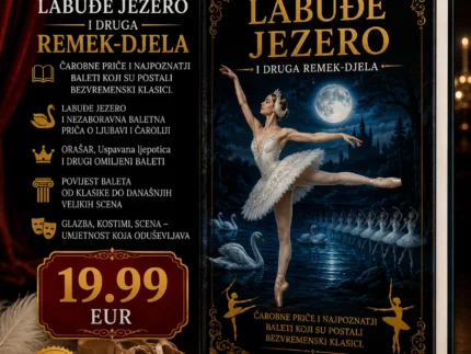 🩰 LABUĐE JEZERO I DRUGA REMEK-DJELA 📖 Čarobne priče i najpoznatiji baleti koji su postali bezvremenski klasici.