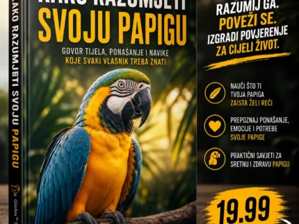 🦜❤️ KAKO RAZUMJETI SVOJU PAPIGU 👉 Govor tijela, ponašanje i navike koje svaki vlasnik treba znati