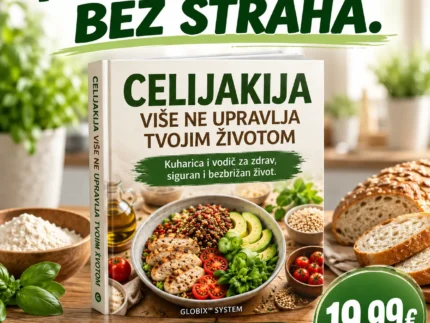 CELIJAKIJA VIŠE NE UPRAVLJA TVOJIM ŽIVOTOM ✅Kuharica i vodič za zdrav, siguran i bezbrižan život.
