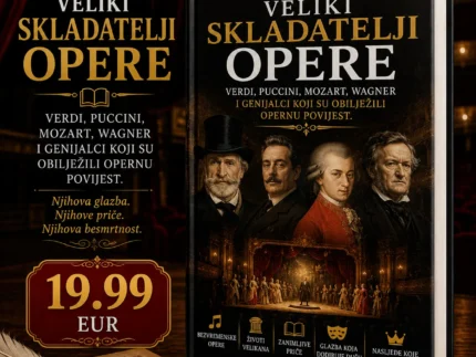 🎼 VELIKI SKLADATELJI OPERE 📖 Verdi, Puccini, Mozart, Wagner i genijalci koji su obilježili opernu povijest.