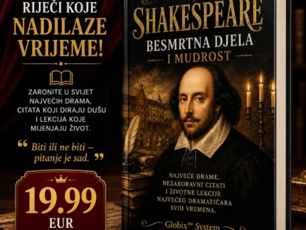 🎭 SHAKESPEARE – BESMRTNA DJELA I MUDROST 📖 Najveće drame, nezaboravni citati i životne lekcije najvećeg dramatičara svih vremena.