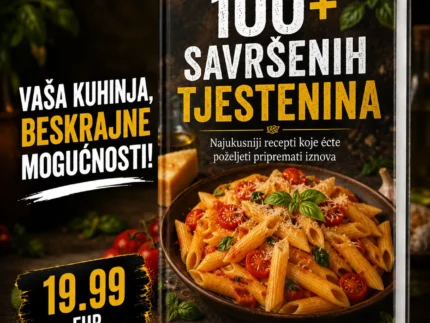 🍝100+ SAVRŠENIH TJESTENINA 👉 Najukusniji recepti koje ćete poželjeti pripremati iznova