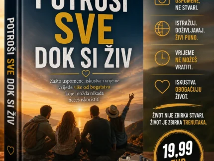 💰 POTROŠI SVE DOK SI ŽIV 🌍 Zašto uspomene, iskustva i vrijeme vrijede više od bogatstva koje možda nikada nećeš iskoristiti