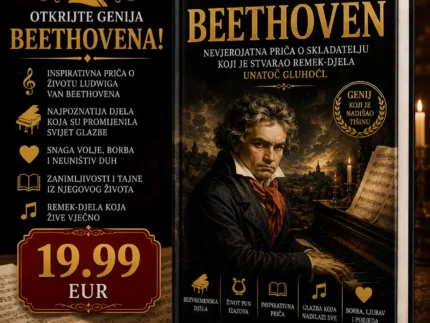 🎼 BEETHOVEN 📖 🎹 Nevjerojatna priča o skladatelju koji je stvarao remek-djela unatoč gluhoći.