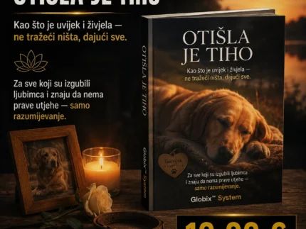 🐾 OTIŠLA JE TIHO 🕊 Kao što je uvijek i živjela —  ne tražeći ništa, dajući sve. ❤️ Za sve koji su izgubili ljubimca  i znaju da nema prave utjehe —  samo razumijevanje.