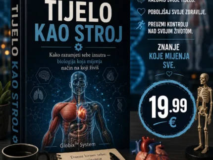 🧬 TIJELO KAO STROJ ⚙️ Kako razumjeti sebe iznutra —  biologija koja mijenja način na koji živiš