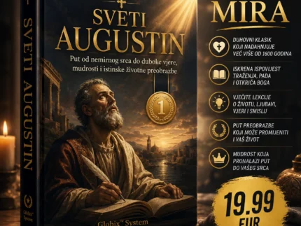 ⛪ SVETI AUGUSTIN 🥇 Put od nemirnog srca do duboke vjere, mudrosti i istinske životne preobrazbe