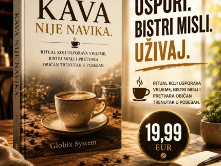 "KAVA NIJE NAVIKA." ☕ Ritual koji usporava vrijeme, bistri misli i pretvara običan trenutak u poseban