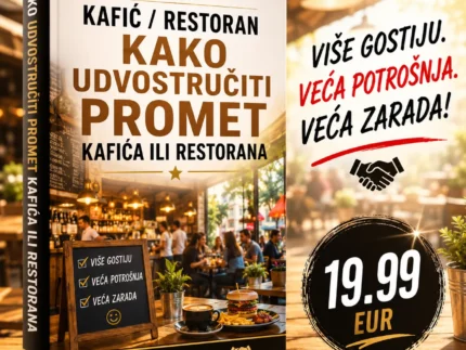 ☕ KAFIĆ / RESTORAN KAKO UDVOSTRUČITI PROMET KAFIĆA ILI RESTORANA🤝 Dokazane strategije za više gostiju i veću potrošnju.