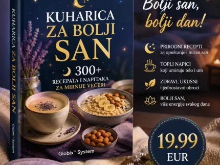 😴 KUHARICA ZA BOLJI SAN 🌙 300+ recepata i napitaka za mirnije večeri