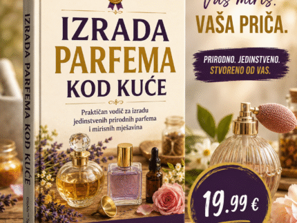 🥇 IZRADA PARFEMA KOD KUĆE 👉 Praktičan vodič za izradu jedinstvenih prirodnih parfema i mirisnih mješavina