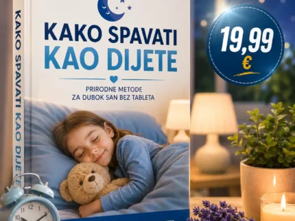😴 KAKO SPAVATI KAO DIJETE – PRIRODNE METODE ZA DUBOK SAN BEZ TABLETA