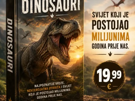 🦖🌍 DINOSAURI Najpoznatije vrste, nevjerojatna otkrića i svijet koji je postojao milijunima godina prije nas