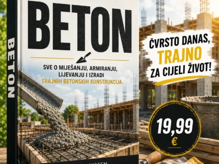 🏗️ BETON – SVE O MIJEŠANJU, ARMIRANJU, LIJEVANJU I IZRADI TRAJNIH BETONSKIH KONSTRUKCIJA
