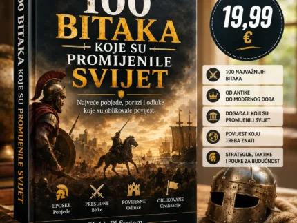 ⚔️ 100 BITAKA KOJE SU PROMIJENILE SVIJET – NAJVEĆE POBJEDE, PORAZI I ODLUKE KOJE SU OBLIKOVALE POVIJEST