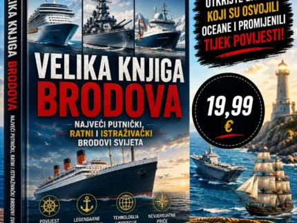 🚢 VELIKA KNJIGA BRODOVA – NAJVEĆI PUTNIČKI, RATNI I ISTRAŽIVAČKI BRODOVI SVIJETA