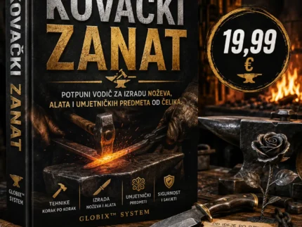 🔥⚒️ KOVAČKI ZANAT – POTPUNI VODIČ KROZ TRADICIONALNU OBRADU ČELIKA, ALATA I UMJETNIČKIH PREDMETA