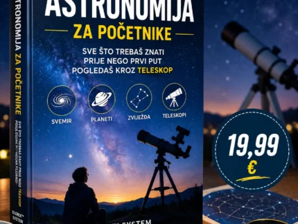 🌌🔭 ASTRONOMIJA ZA POČETNIKE – SVE ŠTO TREBAŠ ZNATI PRIJE NEGO ŠTO PRVI PUT POGLEDAŠ KROZ TELESKOP