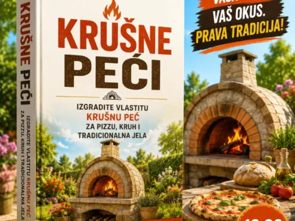 🔥🍞 KRUŠNE PEĆI – IZGRADITE VLASTITU KRUŠNU PEĆ ZA PIZZU, KRUH I TRADICIONALNA JELA