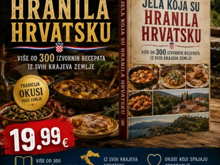 🥘 JELA KOJA SU HRANILA HRVATSKU – VIŠE OD 300 IZVORNIH RECEPATA IZ SVIH KRAJEVA ZEMLJE