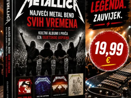 🤘 METALLICA  👉 Najveći metal bend svih vremena, kultni albumi i priča iza svjetskog uspjeha.