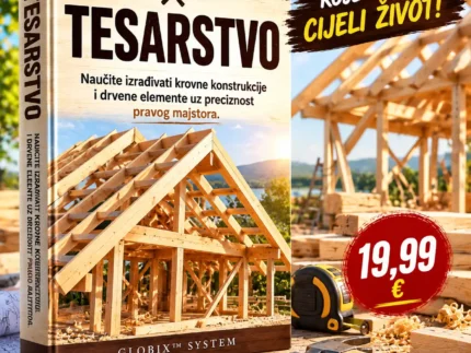 🏗️ TESARSTVO  👉 Naučite izrađivati krovne konstrukcije i drvene elemente uz preciznost pravog majstora.