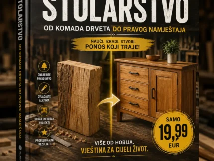 🪵🔨 STOLARSTVO – OD KOMADA DRVA DO PRAVOG NAMJEŠTAJA